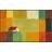 75 x 120 cm bunt