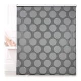 Relaxdays Duschrollo 140 x 240 cm grau