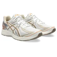 Asics Sneaker ASICS "JOG 100S", Damen, Gr. 39, weiß (weiß, greige), Synthetik, Schuhe Sneaker