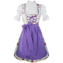 Mini Dirndl 3-teilig Blumen