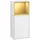 Villeroy & Boch Finion Seitenschrank 41,8 x 93,6 cm Glossy White Lacquer/Gold Matt Lacquer Holz/MDF/Furnier