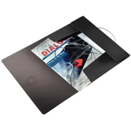 Leitz Eckspanner Solid A4 schwarz,