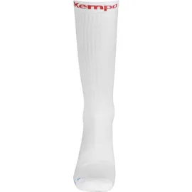 Kempa Herren Langsocken 3er Pack Weiß/Rot 31-35