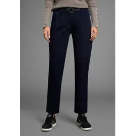 delmao Chinohose DELMAO Regular Blau 36