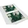 ADAM Audio Adam Platzset Eden, (2-St), GOTS organic,zertifiziert durch CERES 0242Made in Germany grün rechteckig | 40 cm x 30 cm