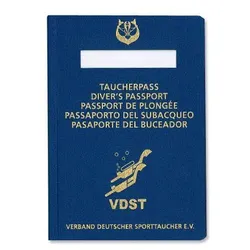 VDST-Taucherpass 2020 für Mitglieder aus wasserfestem Papier