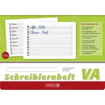 Brunnen Schreiblernheft VA 1. Schuljahr liniert DIN A4 quer ohne Rand, 16 Blatt, 1 St.