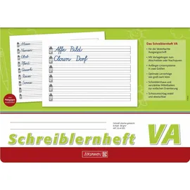Brunnen Schreiblernheft VA 1. Schuljahr liniert DIN A4 quer ohne Rand, 16 Blatt, 1 St.