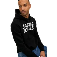 JACK & JONES Corp Logo Kapuzenpullover Black XL