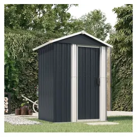 vidaXL Metallgerätehaus 1,26 x 0,98 x 1,77 m anthrazit