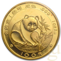 1 Unze Goldmünze China Panda 1988