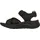 SKECHERS Women's Arch Fit 2.0 Sandal Feelin' Bright Flat, Black, 38 EU
