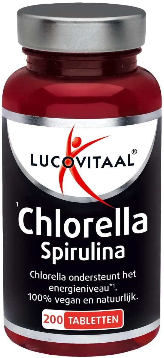 lucovitaal - Chlorella Spirulina formule 200 St