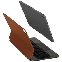 Venno Pro Magnetische Smart-Hülle mit Tastatur für iPad Air 11" (2024/25) Braun