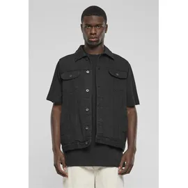 URBAN CLASSICS Denim Vest Schwarz XXL