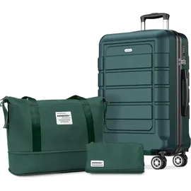 luxuskollektion Koffer 4-Rollen Mittelgroß / 67 cm / 78 l armeegrün