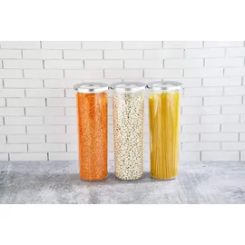 VIP Ahmet Vorratsbehälter rund transparent 400 ml, 700 ml, 1250 ml, 1750 ml 3-tlg. Set