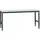Manuflex Grundtisch UNIVERSAL Standard, Tischplatte Kunststoff, 2000x800, anthrazit