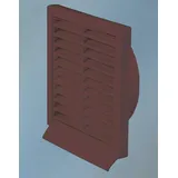 IKM Zuluftgitter Ø 125 mm Rundanschluß Braun, Abluft