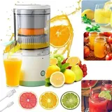 Elektrische Zitruspresse, Saft- und Fruchtpresse - Weiß