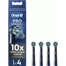 Oral-B CrossAction Pro Aufsteckbürste schwarz 4 St.