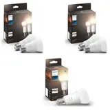 Philips Hue White E27 Fünferpack 1050lm 75W (2x Doppelpack + 1x Einzelpack)
