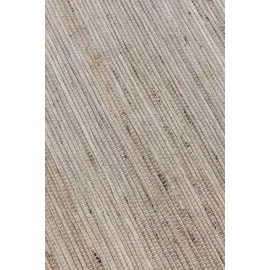 HANSE HOME "Dhaka Juteteppich", grau (grau,braun), B:80cm H:5mm L:200cm, Jute, Teppiche, Teppich, Läufer, handgewebt, Jute, Wolle, Natur, Wohnzimmer, Flur, Klassisch
