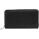 Samantha look Geldbörse Damen Portemonnaie schwarz