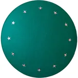 StarTrading Weihnachtsbaumdecke Beleuchtet Grün Ø 100 cm