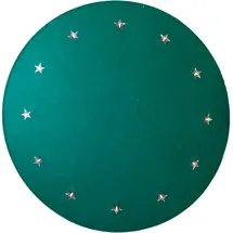 StarTrading Weihnachtsbaumdecke Beleuchtet Grün Ø 100 cm