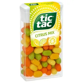 Bonbons tic tac Citrus Mix Zitrone Yuzu Mandarine Zitrone Limette 54g