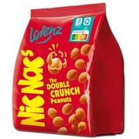 (13,32€/1kg) Lorenz Nic Nacs, Erdnüsse in Teighülle, 600g Beutel