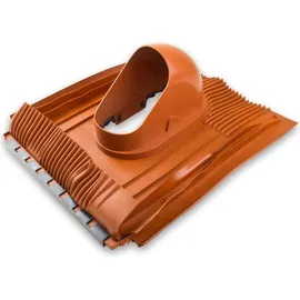 Klüber - Klöber-Set3 Dachentlüftung DN100 rot Universal Lüftungsziegel