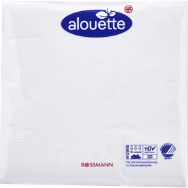 alouette Servietten weiß - 30.0 Stück