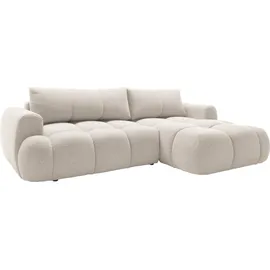 Mirjan24 Ecksofa Mitto, mit Schlaffunktion und Bettkasten, L-Form, Ausziehautomatik DL (Farbe: Now Or Never 03, Seite: Rechts)