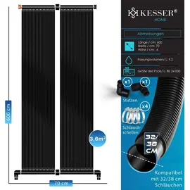Kesser Solarkollektor für Pools 600 x 70 cm