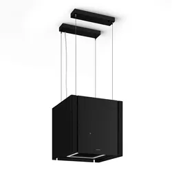 Velaire Dunstabzugshaube Liftfunktion 40 cm   Edel, minimalistisch, kraftvoll   EEC A++   601 m3/h Schwarz