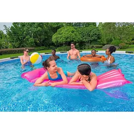 BESTWAY Steel Pro Max Frame Pool Set 549 x 122 cm lichtgrau inkl. Filterpumpe