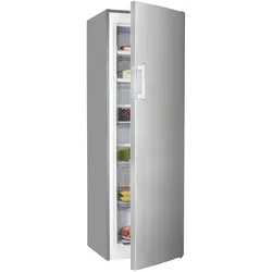 Exquisit Gefrierschrank GS271-NF-H-040D Inoxlook | No Frost | Nutzinhalt: 204 L | Temperaturregelung | Alarm