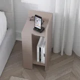 Decortie Nachtschrank Elos 27 x 25 x 60 cm Beige