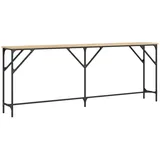 vidaXL Konsolentisch Sonoma-Eiche 200x29x75 cm Holzwerkstoff