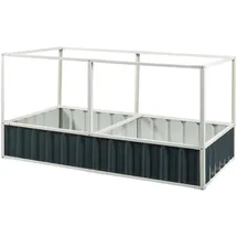 [en.casa] Alblasserdam 174 x 90 x 88 cm Anthrazit