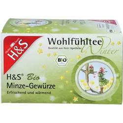 H&S Wintertee Bio Minze-Gewürze 40 G