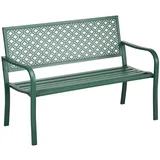 Outsunny Gartenbank Stahl,