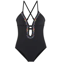 Buffalo Badeanzug Damen schwarz Gr.36 Cup C/D