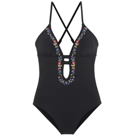 Buffalo Badeanzug Damen schwarz Gr.36 Cup C/D