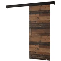 Schiebetür Komplettset - Schiebetürsystem Salwador 1 - Schiebetüren - Trennwände - Raumteiler - Innentüren, Tür 90 x 204 cm - Schiebetür Schiene - Zimmertür mit Schiebetür Griff - Saloontür
