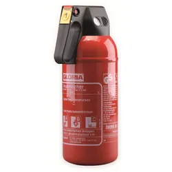 GLORIA Feuerlöscher P2GM, Pulver, 2 kg, Brandklasse 13A, 89B, mit Kfz-Halter