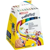 edding Fasermaler Set, dick 18er