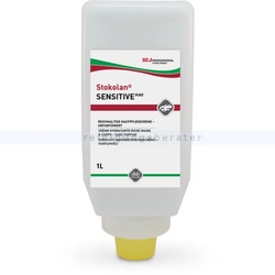Handcreme SC Johnson STOKOLAN sensitive pure 1 L Handcreme parfümfrei, für besonders beanspruchte und sensible Haut